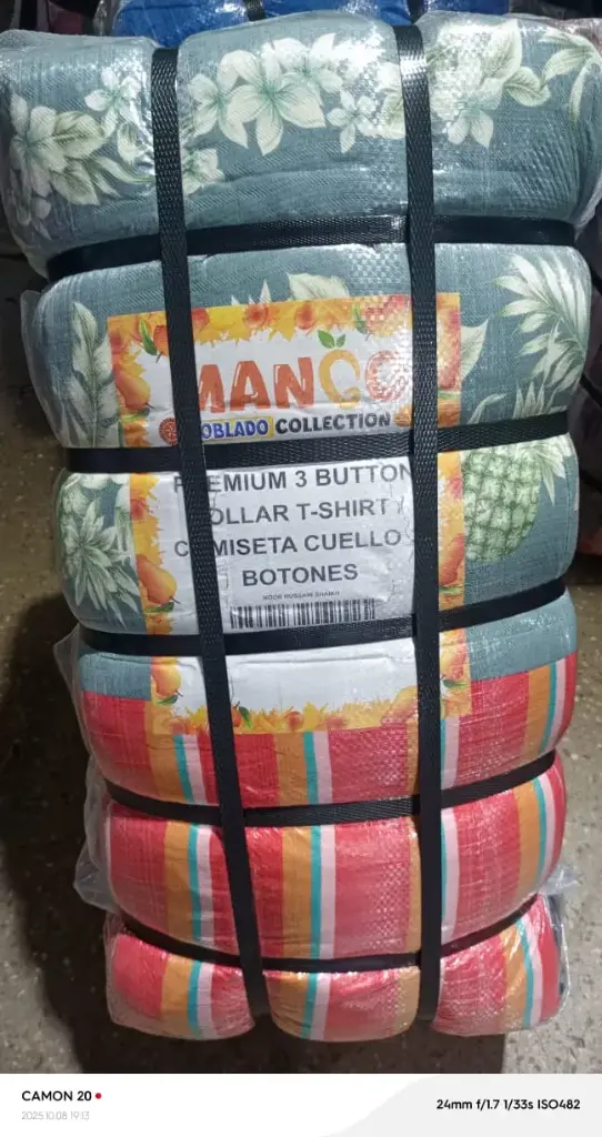 [MANGO] 1024 PREMIUM 3 BUTTON COLLAR T-SHIRT / CAMISETA CUELLO 3 BOTONES